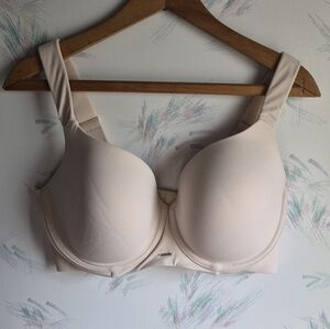 Cacique Lane Bryany Lightly Lined Balconette Bra Cream Beige 38DDD